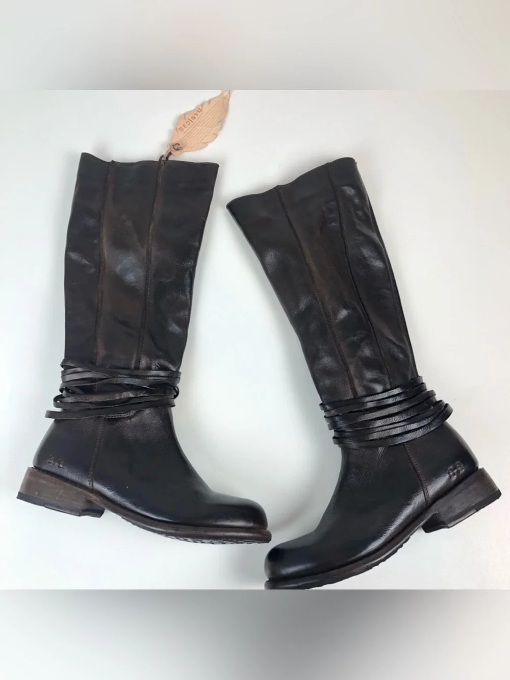 Bed Stu Weymouth Boots Tiesta di Moro Dip Dye 7